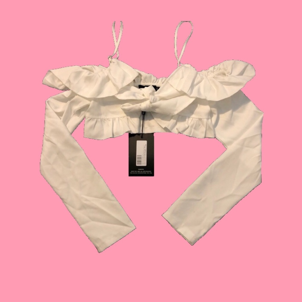 White Crop Top